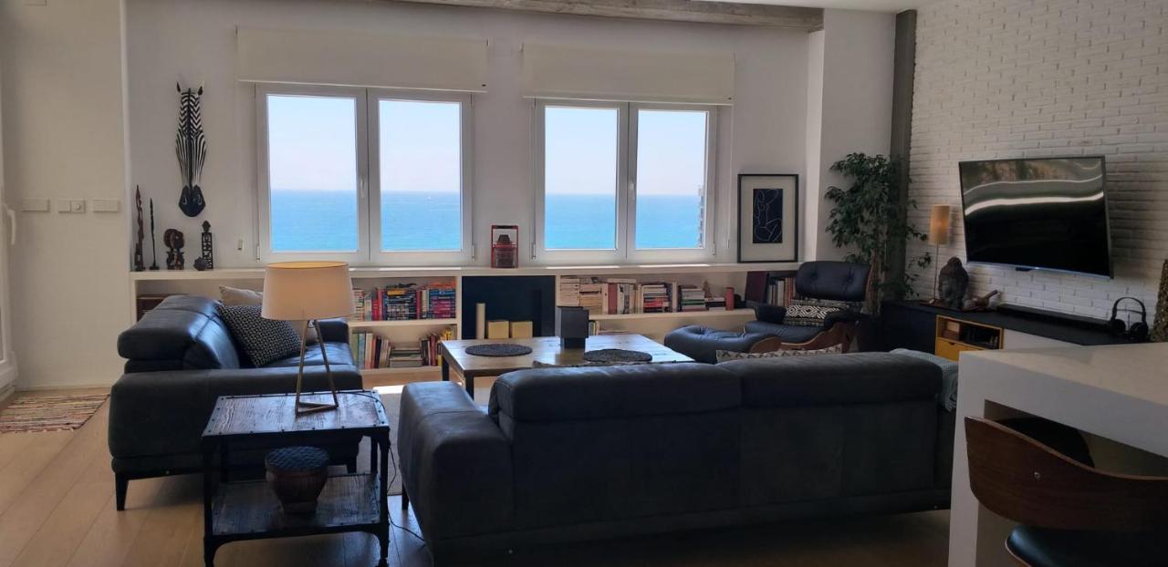 Atico Loft En Frente Al Mar Terraza Vista Espectacular Apartman Alicante Kültér fotó