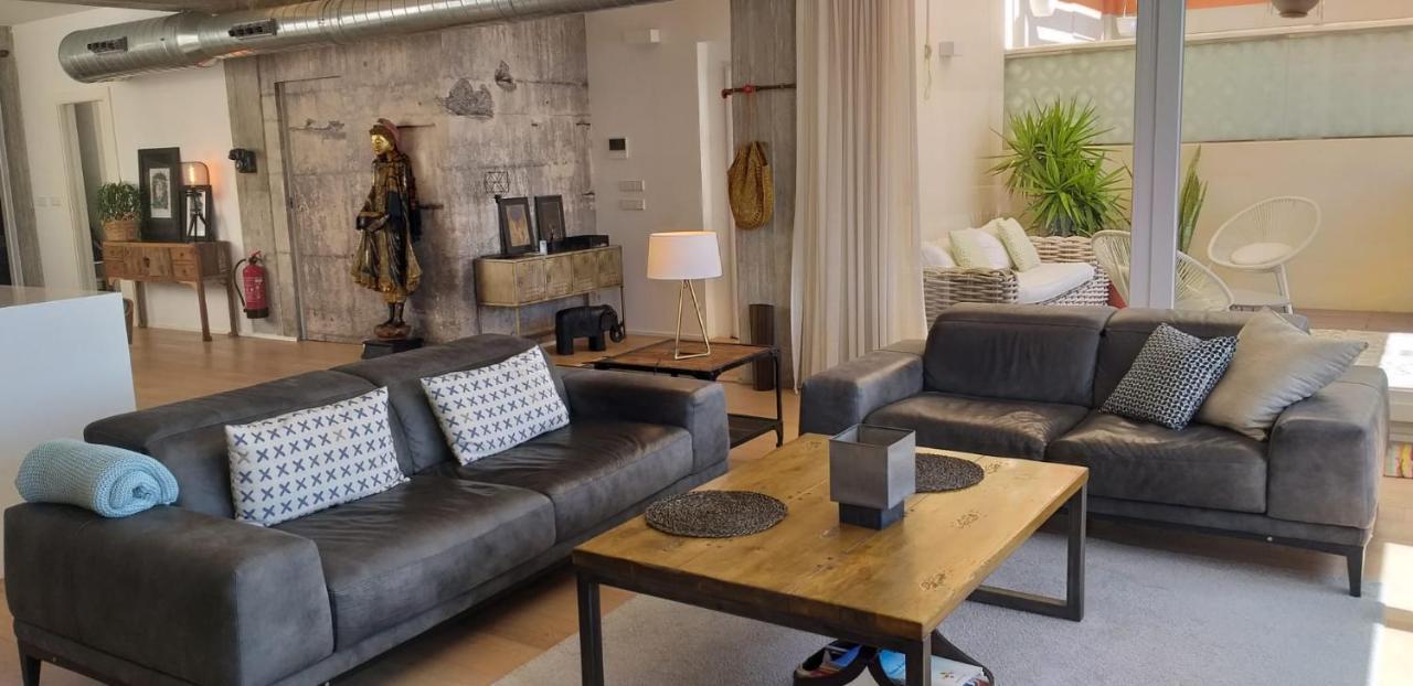 Atico Loft En Frente Al Mar Terraza Vista Espectacular Apartman Alicante Kültér fotó